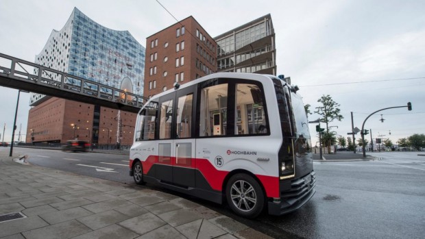 Rinnovabili • minibus a guida autonoma