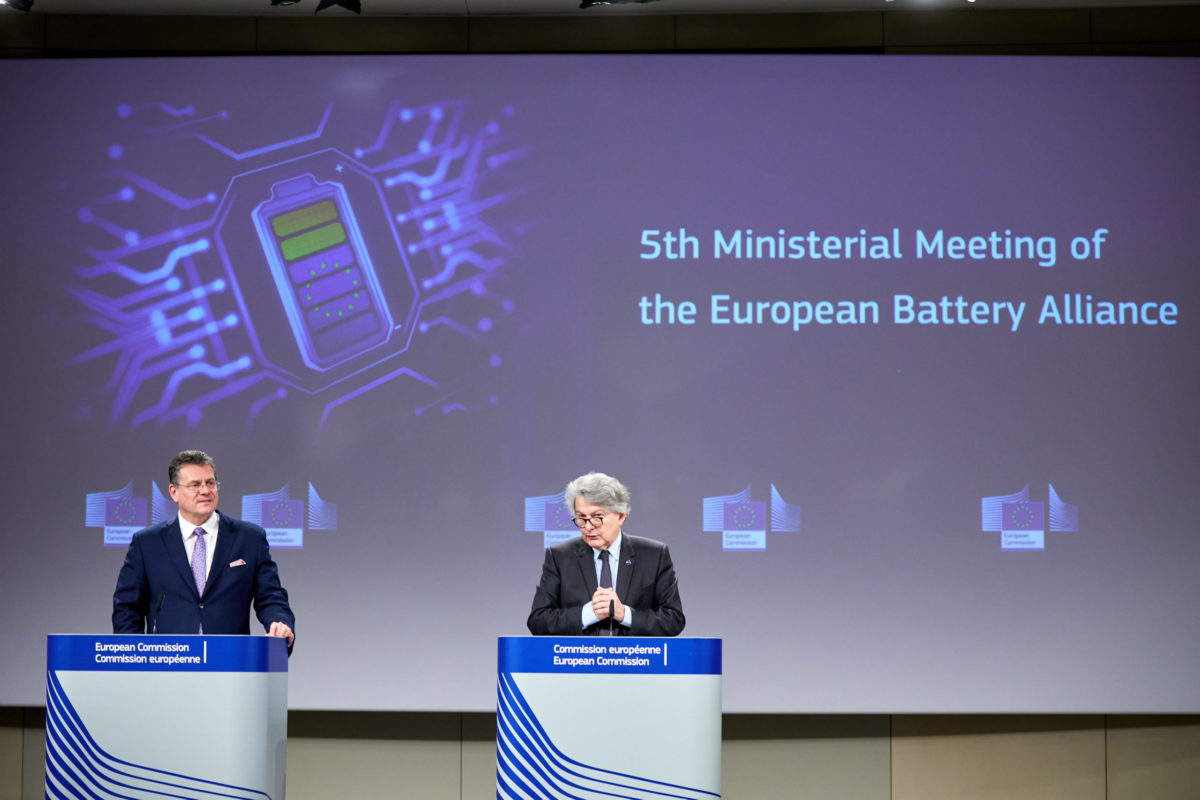 industria delle batterie UE