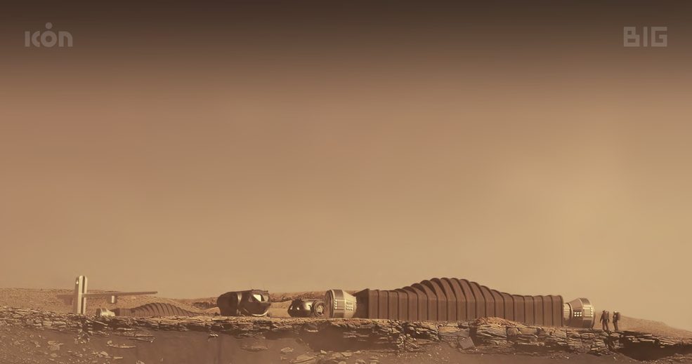 Mars Dune Alpha Conceptual Render - Credits: ICON