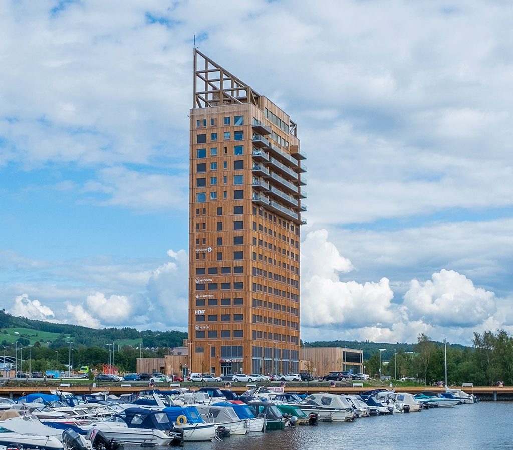grattacielo in legno