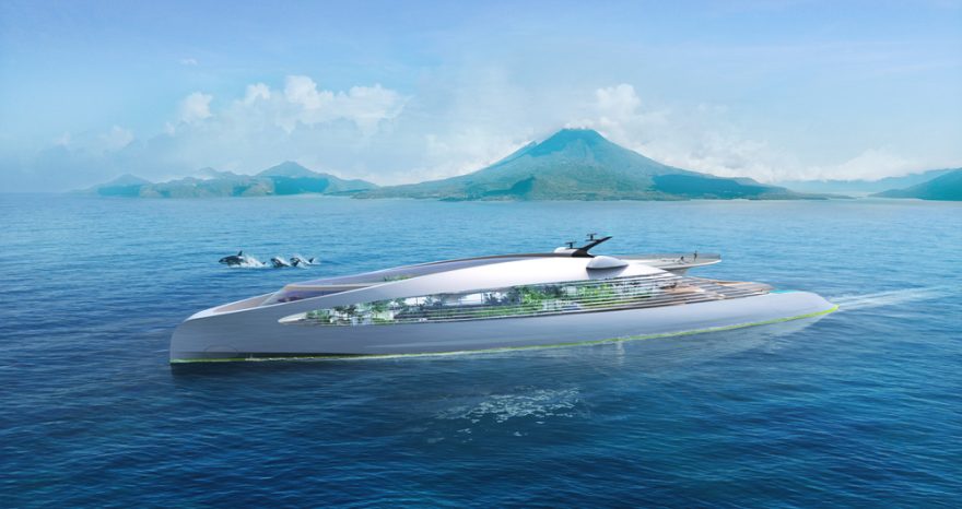 Rinnovabili • Super yacht a emissioni zero credit 3deluxe