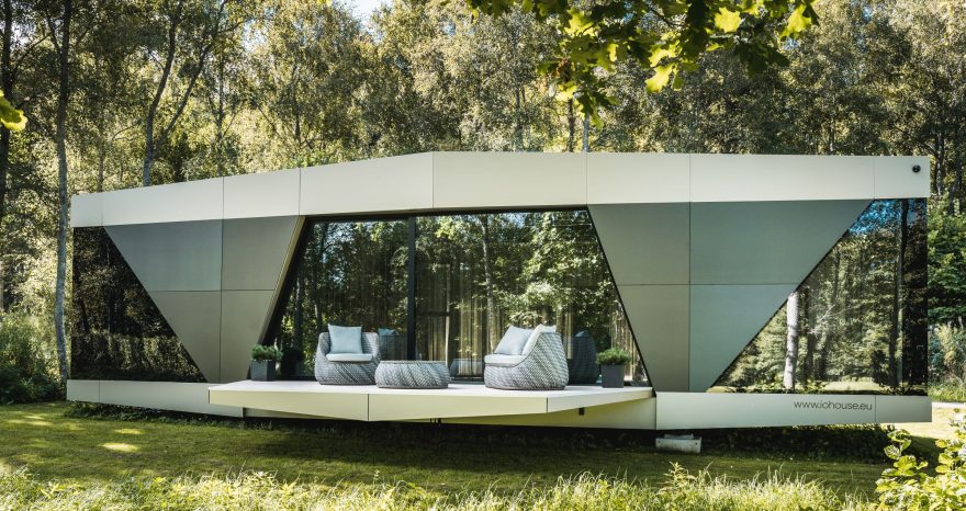 Rinnovabili • The Space casa prefabbricata off grid