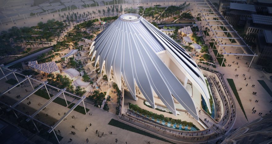 Rinnovabili • Il Padiglione degli Emirati Arabi di Santiago Calatrava - credit Courtesy_of_Calatrava
