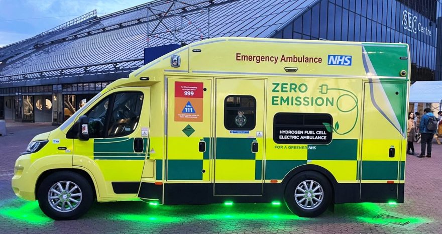 Rinnovabili • Ambulanza a idrogeno