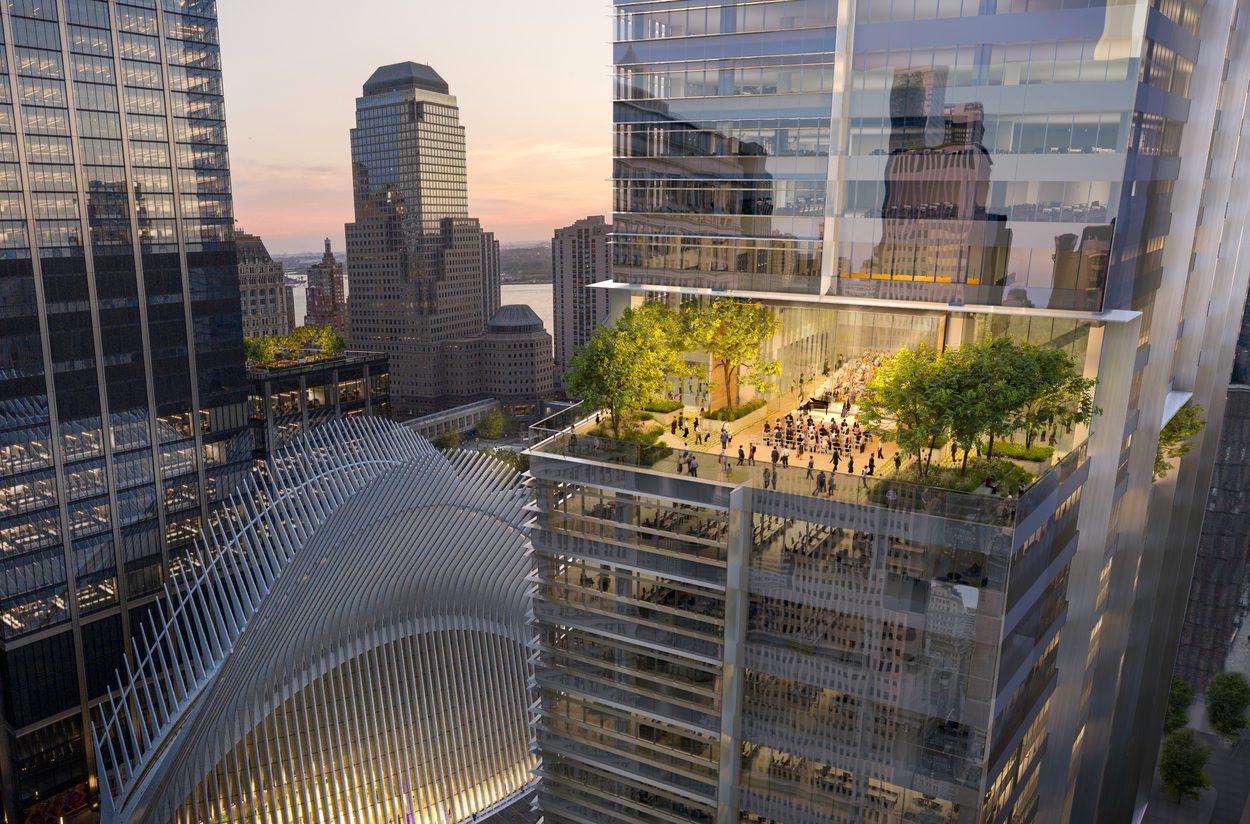 Two World Trade Center credits: newyork yimby rendering VisualHouse