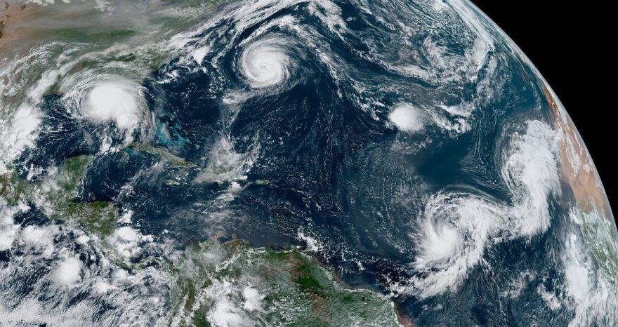 Rinnovabili • Stagione degli uragani nell’Atlantico: adesso è il 5% più piovosa