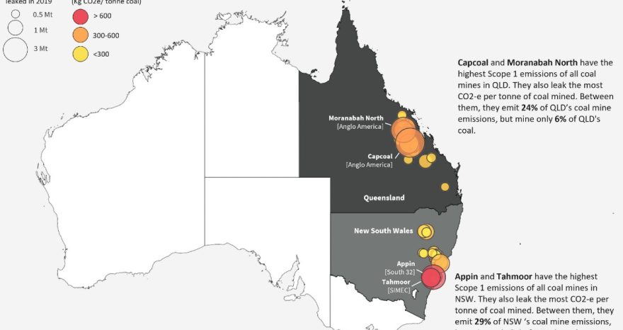 Rinnovabili • Emissioni di metano: le miniere di carbone fanno lo sgambetto all’Australia