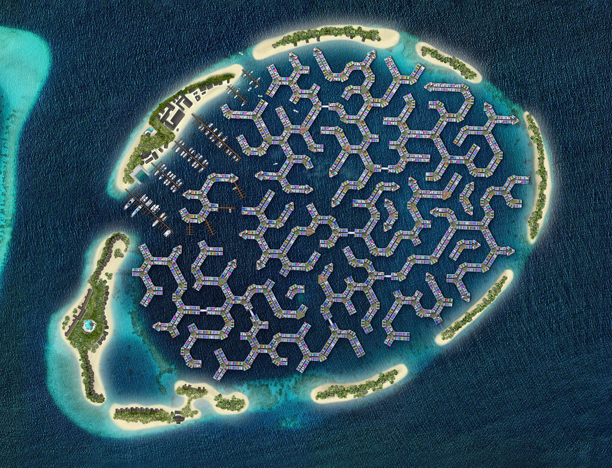 Rinnovabili • maldives-floating- city