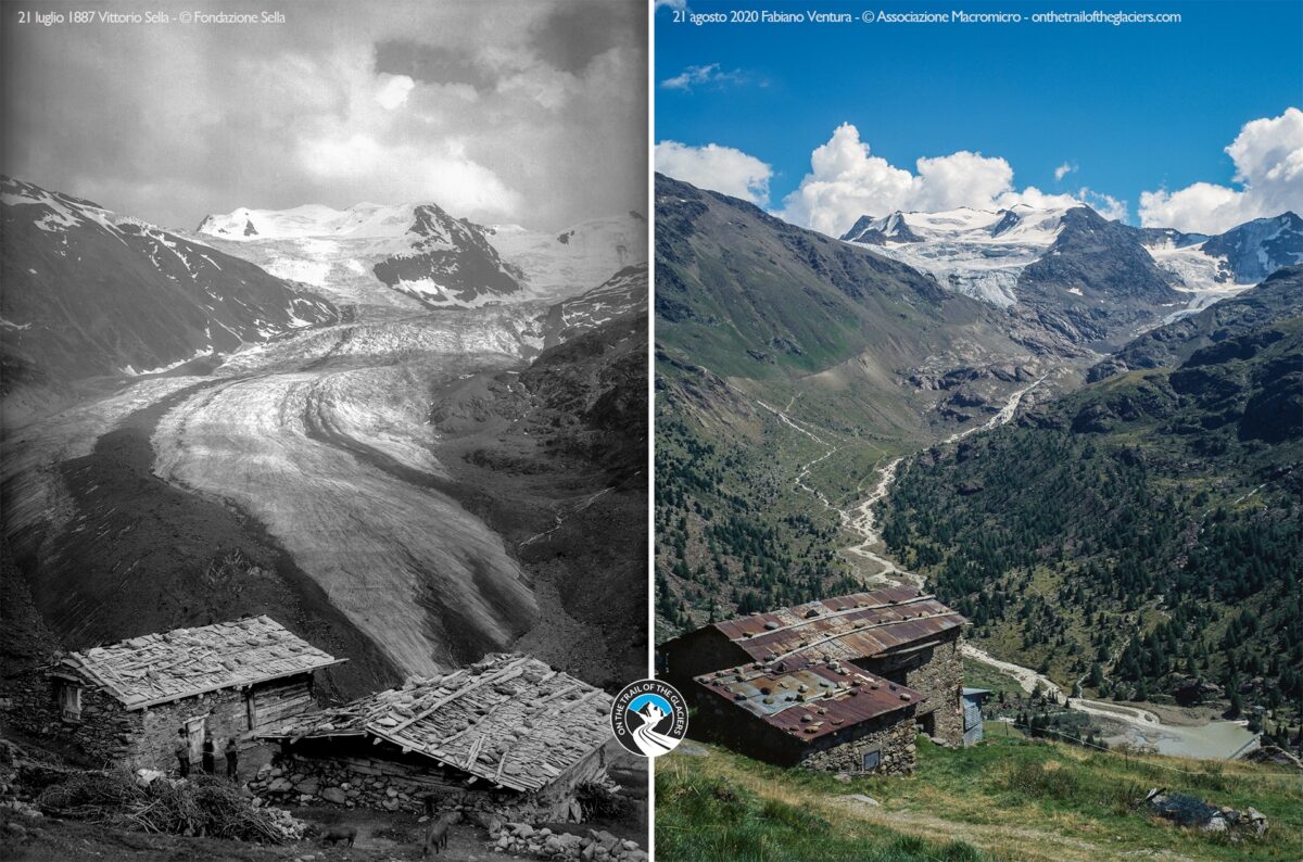 Rinnovabili • Scomparsa dei ghiacciai: un giro del mondo in 90 fotografie