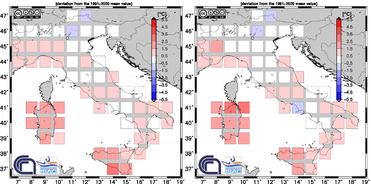 Rinnovabili • Riscaldamento globale: settembre chiude con +0,8°C per l’Italia
