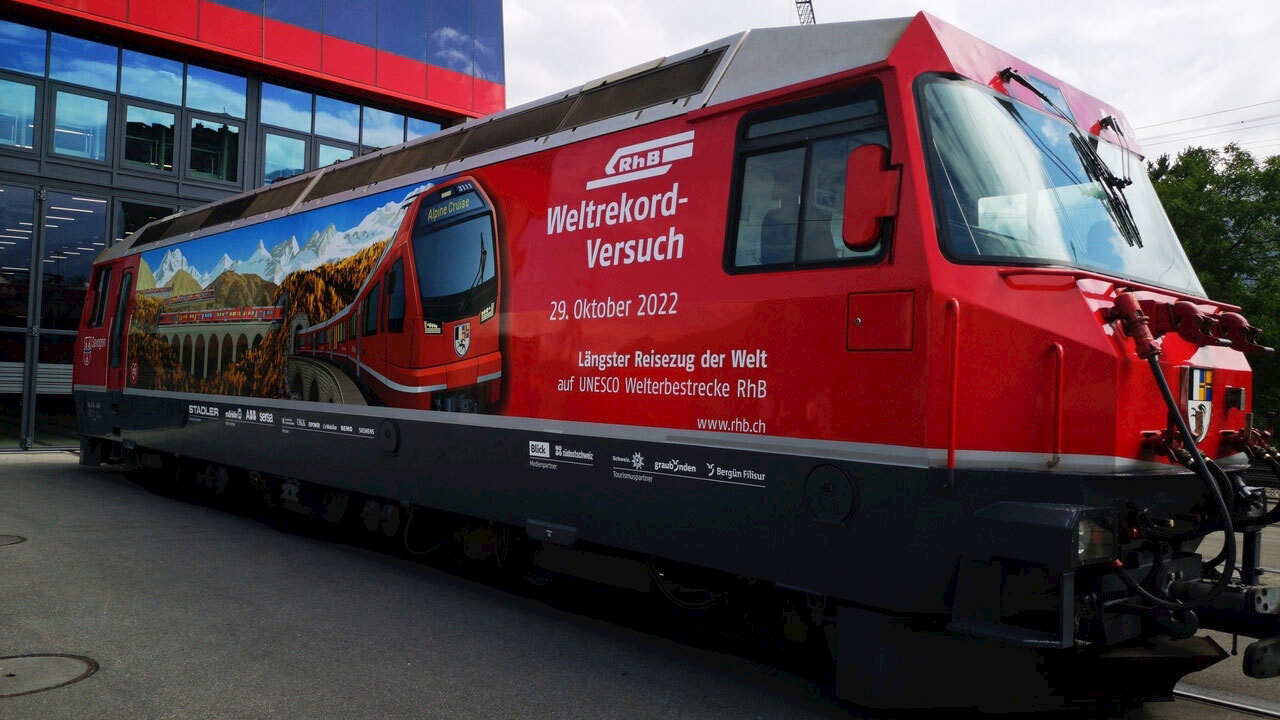 treno passeggeri più lungo del mondo