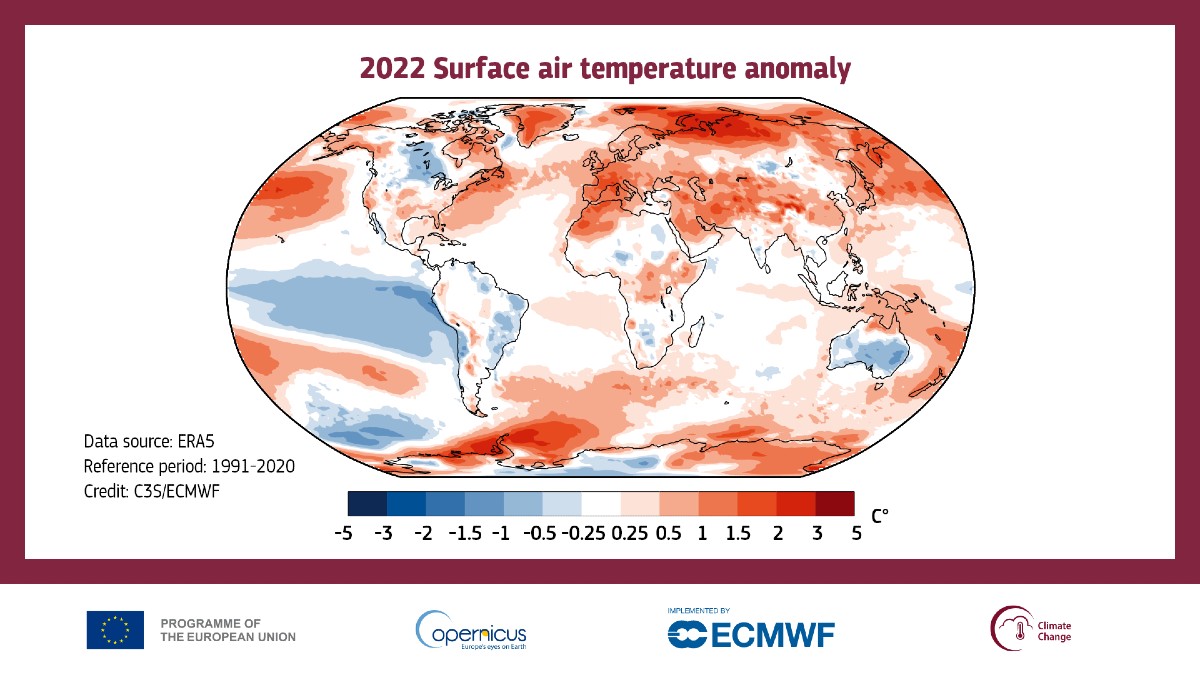 Rinnovabili • riscaldamento globale 2022
