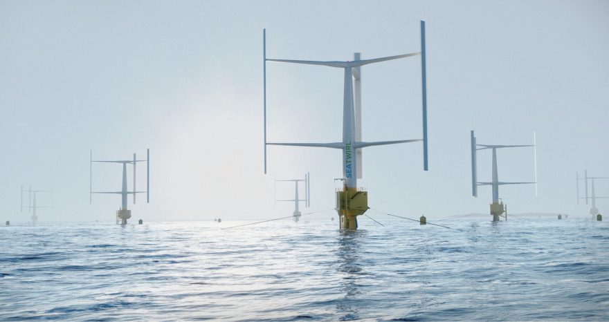 Rinnovabili • turbina eolica galleggiante asse verticale
