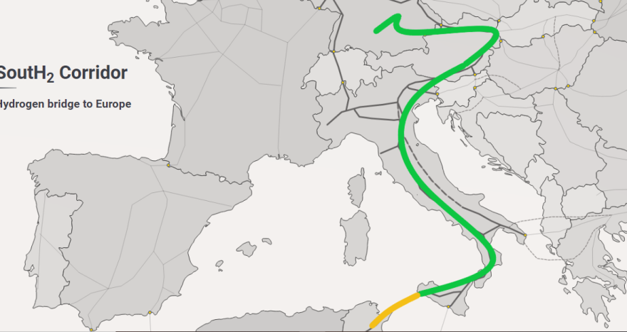 Rinnovabili • Corridoio meridionale dell’idrogeno: l’Italia dice sì all’H2 dal Nord Africa