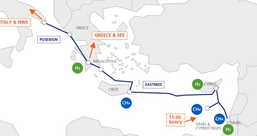 Rinnovabili • Gasdotto EastMed: anche Cipro vuole una virtual pipeline