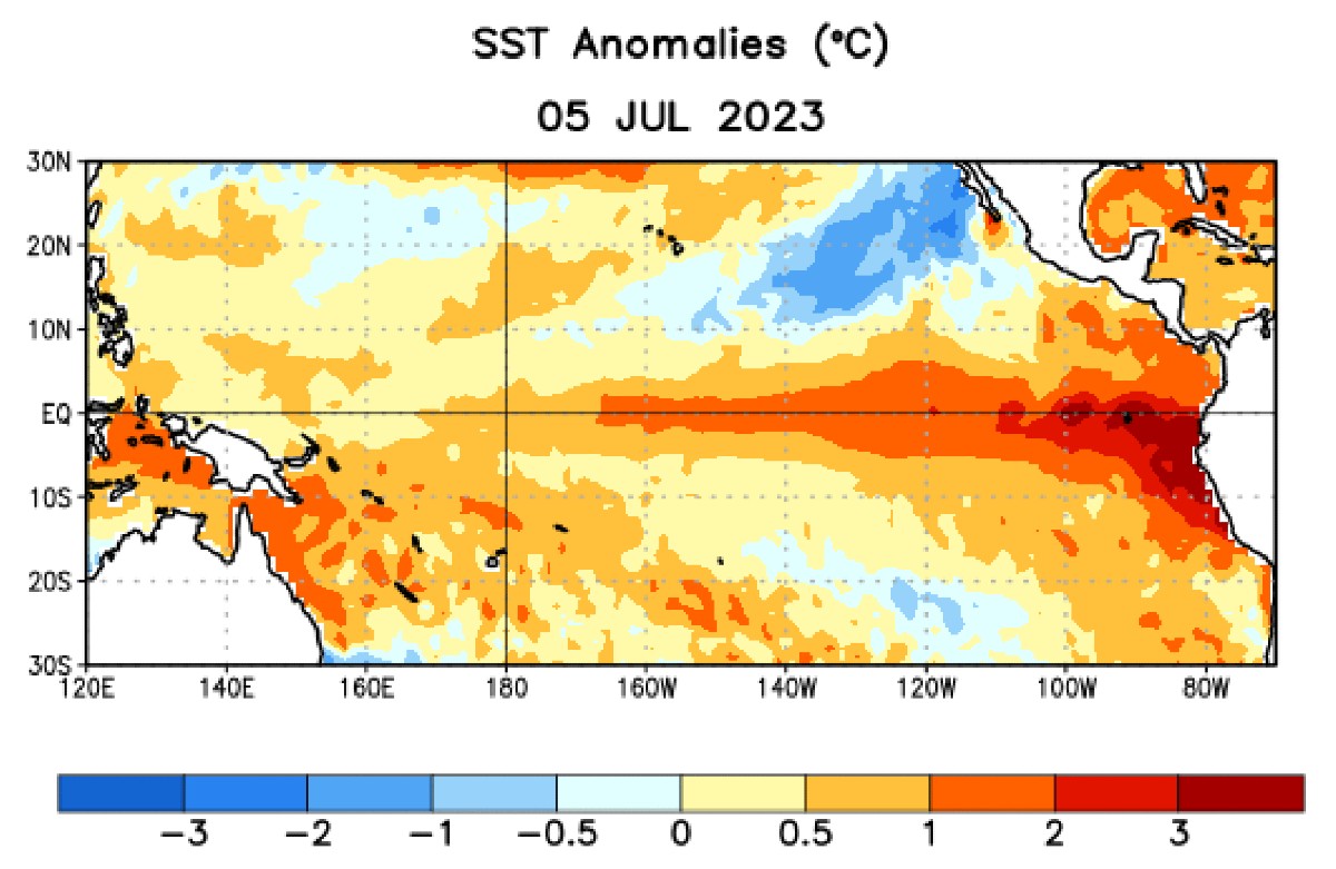 El Niño 2023: c’è 1 probabilità su 5 che sia “storico”
