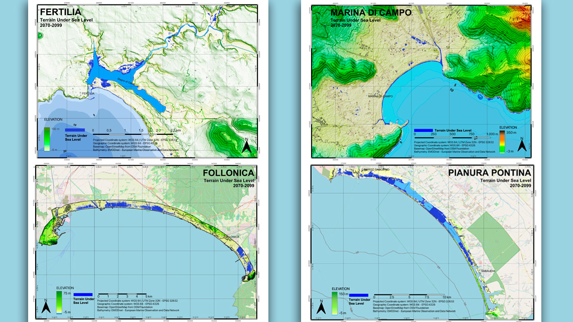 Rischio inondazione: ENEA mappa le coste italiane