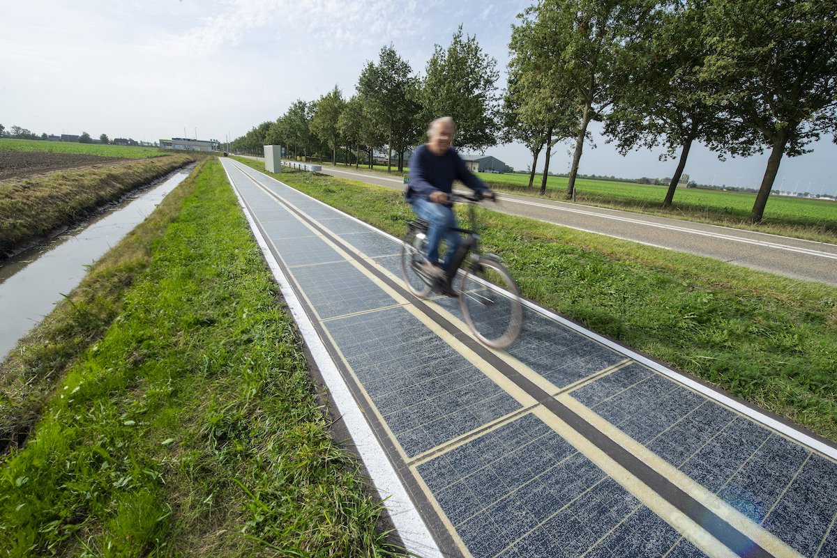 Rinnovabili • piste ciclabili fotovoltaiche