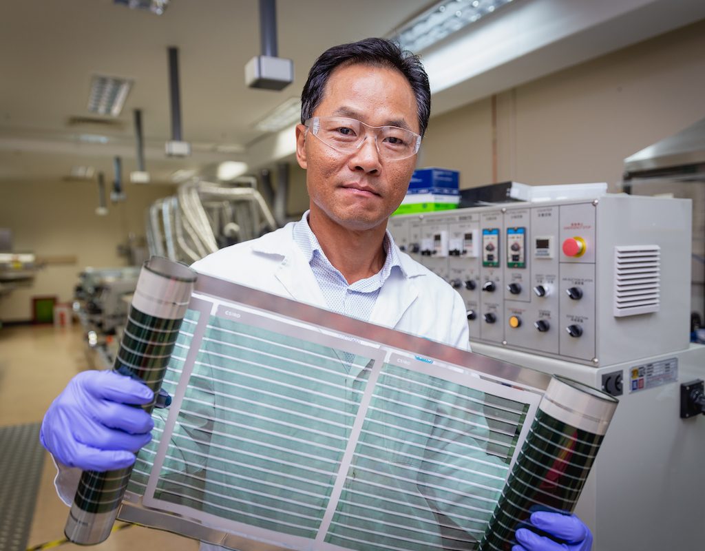 celle solari in perovskite stampate