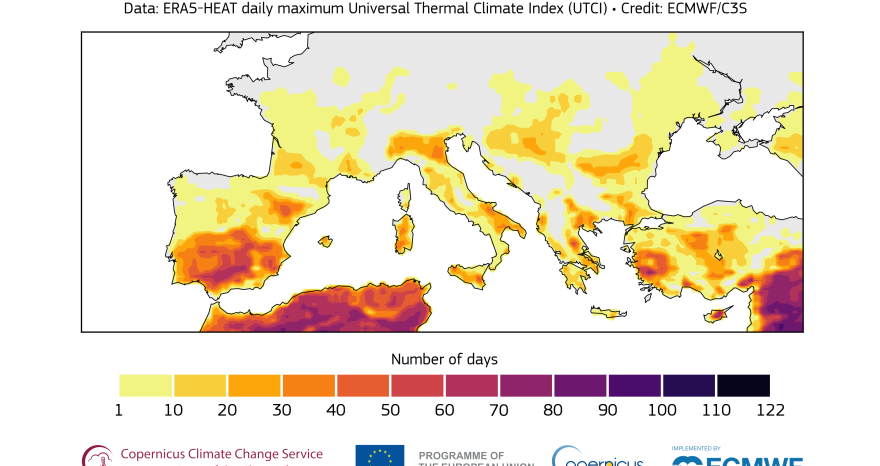 Rinnovabili • Stato del Clima 2023: Copernicus, in Europa è allarme stress da caldo