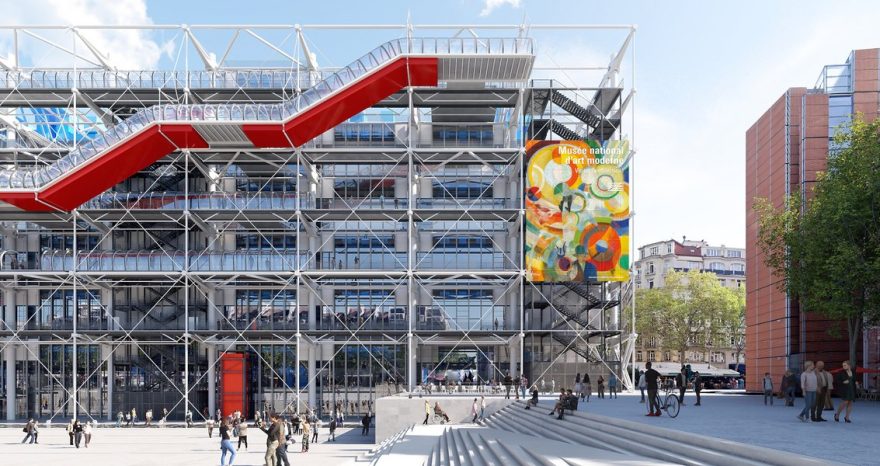 Rinnovabili • La ristrutturazione del Centre Pompidou