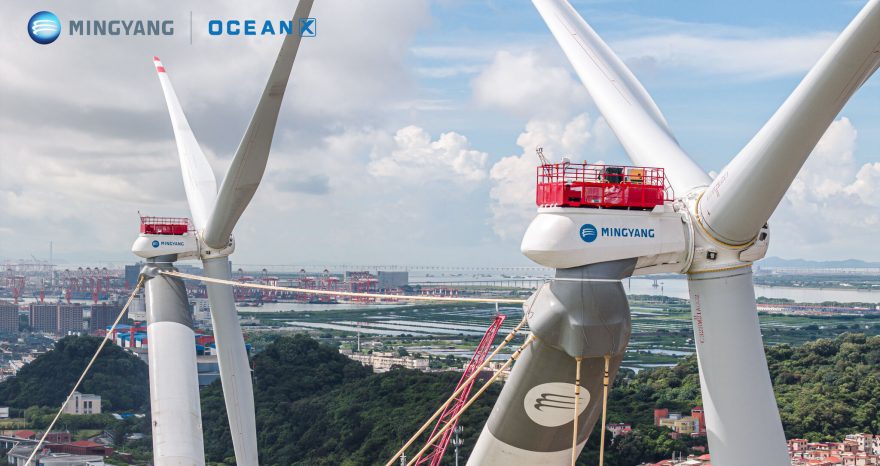 Rinnovabili • Ecco OceanX, la turbina eolica a due teste che sfida gli uragani