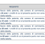 Tabella 1 -attribuzione crediti nella patente per cantieri per storicità azienda