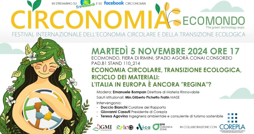 Rinnovabili • Corepla a Ecomondo 2024: Innovazione e impegno condiviso per un futuro circolare