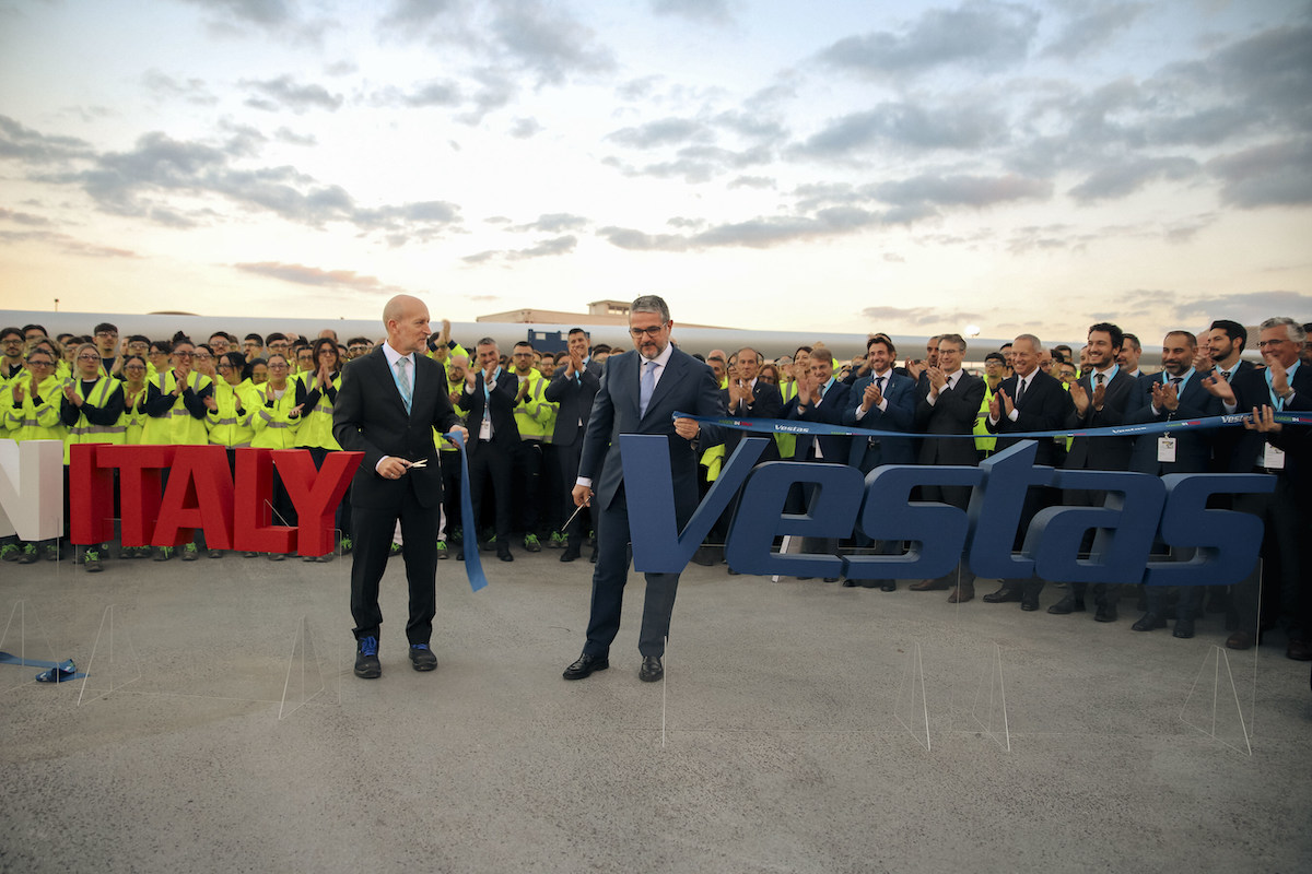 Anche Taranto produrrà le maxi pale eoliche Vestas V236-15.0MW